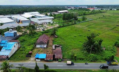 Tanah Adisucipto tepi jalan sampai sungai Kapuas