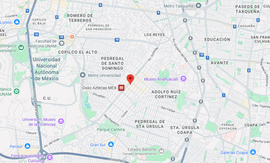 Restaurante de 3 niveles ubicado en Av. Aztecas 426, Ajusco, Coyoacán, 04300 Ciudad de México, CDMX