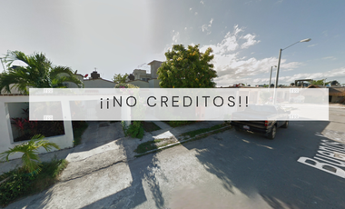 Casa en calle Buenos Aires, El Peten, Playa del Carmen, Quintana Roo, México. ¡NO CRÉDITOS!