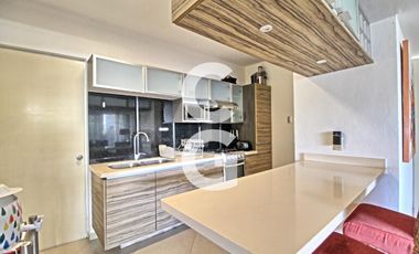Departamento en Renta en Cancún en Residencial Bonampak 169 con Alberca