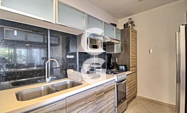 Departamento en Renta en Cancún en Residencial Bonampak 169 con Alberca