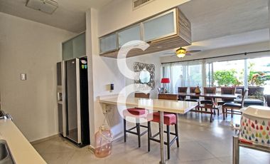 Departamento en Renta en Cancún en Residencial Bonampak 169 con Alberca