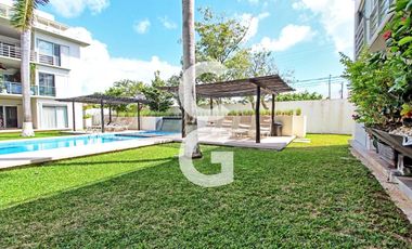 Departamento en Renta en Cancún en Residencial Bonampak 169 con Alberca