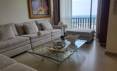 Departamento amoblado de alquiler en Vía a la Costa