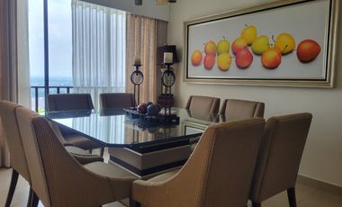 Departamento amoblado de alquiler en Vía a la Costa