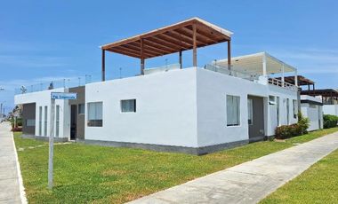 Vendo casa de estreno en Playa Puesta del Sol, Chocalla, Asia, Km 92-4dorm,piscina, US$265,000.00