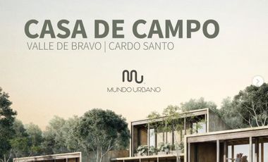 Terreno en venta en Cardo Santo Avandaro Valle de bravo