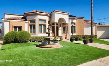 HERMOSA RESIDENCIA CON SUPER TERRENO EN CAMPOS ELISEOS 1