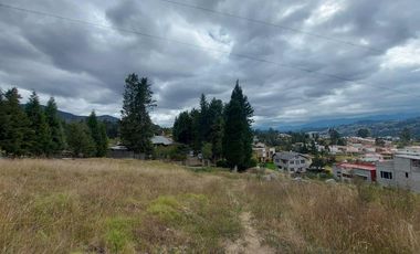 Lotes de venta en Challuabamba sector apangoras espectacular vista clima templado Exc. Barrio