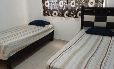 CASA  EN RENTA EN SOYANIQUILPAN, AMUEBLADA CON 4 CAMAS EQUIPADAS CON SERVICIOS INCLUIDOS.
