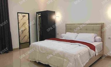 Disewa Rumah Kontrakan Bulanan mewah Tipe 100 luxury Full Perabotai SPA D'KOST di Kartama Marpoyan Damai  Pekanbaru