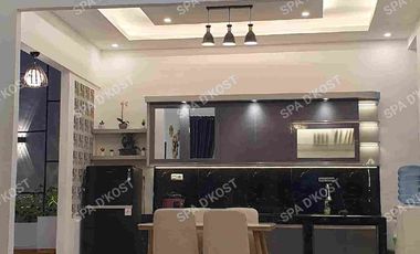Disewa Rumah Kontrakan Bulanan mewah Tipe 100 luxury Full Perabotai SPA D'KOST di Kartama Marpoyan Damai  Pekanbaru