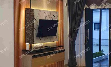 Disewa Rumah Kontrakan Bulanan mewah Tipe 100 luxury Full Perabotai SPA D'KOST di Kartama Marpoyan Damai  Pekanbaru