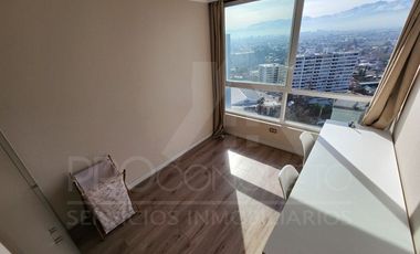 Depto en venta en Macul, 2 dorms, A/C Inverter, vista a la cordillera, frente a futura estación Metro Quilín, conserjería y estacionamientos de visita