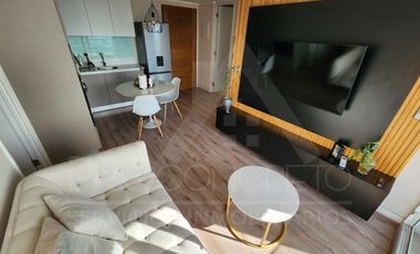 Depto en venta en Macul, 2 dorms, A/C Inverter, vista a la cordillera, frente a futura estación Metro Quilín, conserjería y estacionamientos de visita