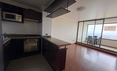 Concón, amplio, 1 dormitorio, 1 estacionamiento