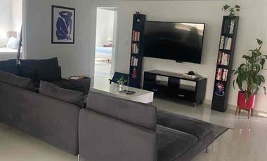 moderno Depto remodelado y amueblado!