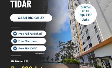 Gunawangsa Tidar Great Deals | Free Full Furnished + Service Charge