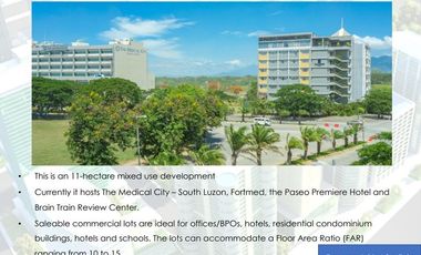 1,465 sqm. Commercial Lot for Sale at Santa Rosa Business Park in Laguna