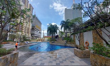 FOR SALE 1 BEDROOM PARTLY FURNISHED CONDO AT THE FLAIR TOWERS SOUTH  MANDALUYONG CITY