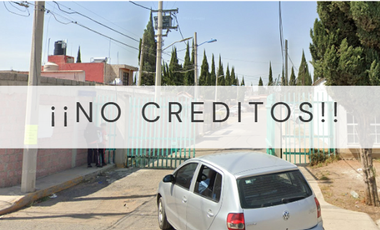 CASA DE RECUPERACIÓN BANCARIA EN CONDOMINIO SANTA SARA, COL. LA TRINIDAD, TEXCOCO DE MORA, EDO MEX. ¡NO SE ACEPTAN CRÉDITOS!