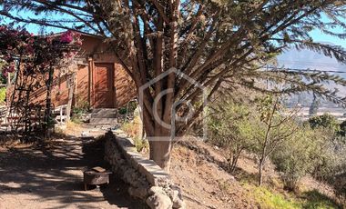 Se vende terreno 5.6HA con casa y cabaña, Km33, El Molle, Valle de Elqui