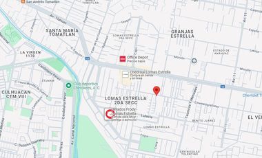 Departamento en venta Col. Lomas Estrella Iztapalapa