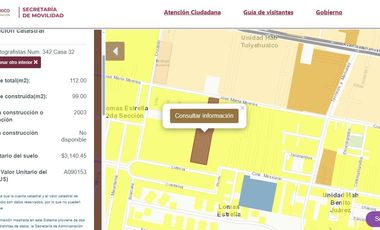 Departamento en venta Col. Lomas Estrella Iztapalapa