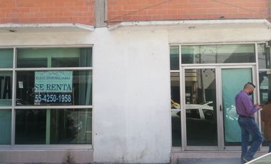 SE RENTA LOCAL COMERCIAL DE 180 M2 SAN CRISTOBAL CENTRO ECATEPEC ESTADO DE MEXICO