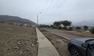 Remato terreno en San Antonio Pachacamac