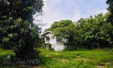 🏞️ Land for Sale – Nearly 5 Rai, Riverfront on the Khwae Noi River 🌊 with 45m Concrete Road Frontage, Only 20 Minutes from Kanchanaburi City! 🚖