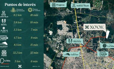Departamento en Temozón Norte en Mérida