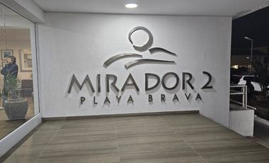 Vendo depto en primera línea, 1 dormitorio, Edificio Mirador de Playa Brava 2
