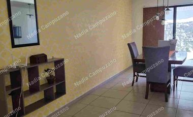 Casa con muebles en el fraccionamiento Zirandaro