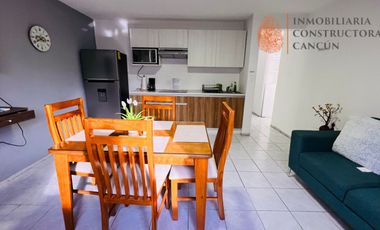 DEPARTAMENTO EN RENTA EN ZONA CENTRO DE CANCUN SM 43
