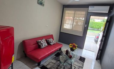 Suite Amoblada en Alquiler en Alamos Norte,  Planta Baja, Seguridad, Parqueo, Norte de Guayaquil.