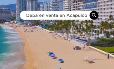 ACAPULCO DEPARTAMENTO DE PLAYA EN VENTA CONDOMINIO VELERO Y GALEON