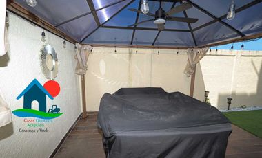 Casa en Terrasol con Roof Garden, Jacuzzi y 3 Recámaras