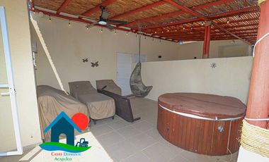 Casa en Terrasol con Roof Garden, Jacuzzi y 3 Recámaras