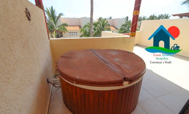 Casa en Terrasol con Roof Garden, Jacuzzi y 3 Recámaras