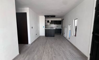 Vive cerca a BUAP: moderno depto planta baja en renta en Granjas Puebla