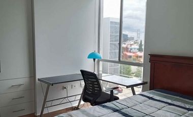 RENTA DE RECAMARA AMUEBLADA CON SERVICIOS, TORRES MAYORAZGO FLORESTA PUEBLA