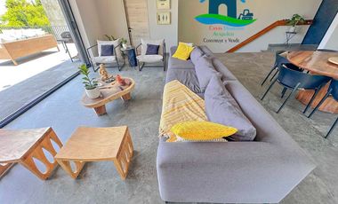 Casa con Vista a la Bahía, Terraza y 4 Recámaras