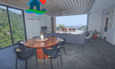 Casa con Vista a la Bahía, Terraza y 4 Recámaras