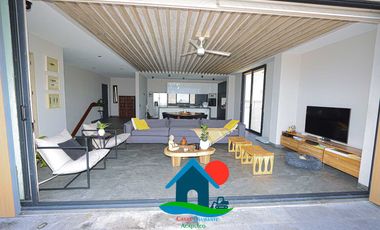 Casa con Vista a la Bahía, Terraza y 4 Recámaras