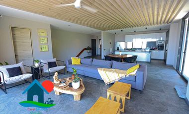 Casa con Vista a la Bahía, Terraza y 4 Recámaras