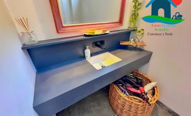 Casa con Vista a la Bahía, Terraza y 4 Recámaras