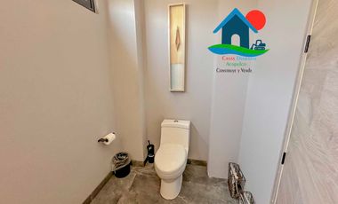 Casa con Vista a la Bahía, Terraza y 4 Recámaras