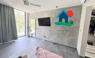 Casa con Vista a la Bahía, Terraza y 4 Recámaras