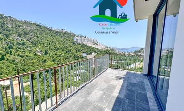 Casa con Vista a la Bahía, Terraza y 4 Recámaras